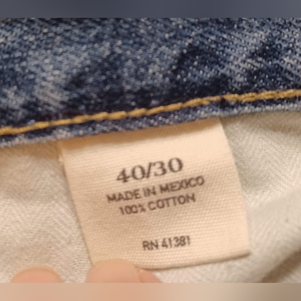 🍒 Polo Ralph Lauren Denim Jeans Mens #41381 - Picture 9 of 14